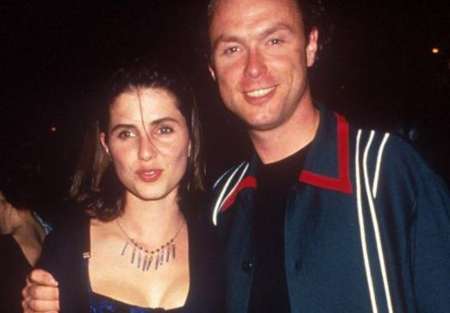 Singer, Gary Kemp with his former wife, Sadie Frost. 